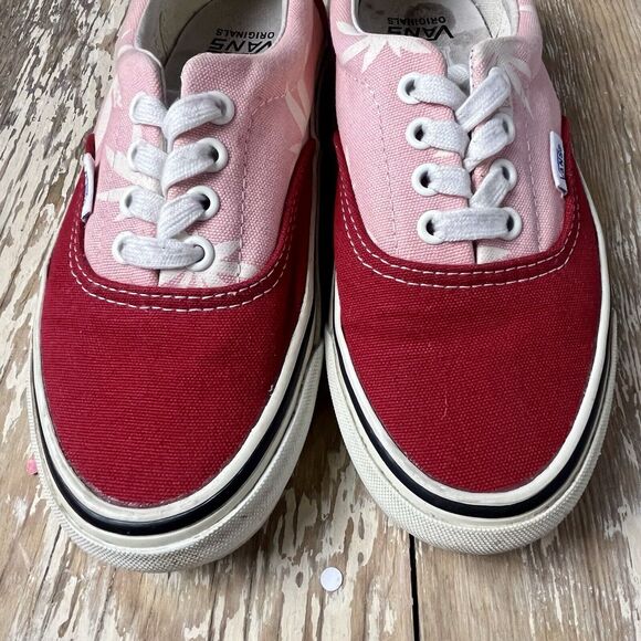 Vans Shoes Vault OG Era LX Palm Leaf Peach Antique Women Sz 6 Men & Youth 4.5 - Picture 12 of 16
